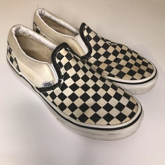 vans checkered size 3